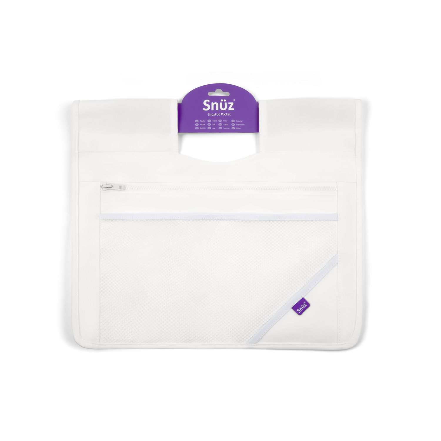 snuz-apothikeutiki-thiki-gia-to-linko-snuzpod-white Snuz Αποθηκευτική Θήκη Για Το Λίκνο White - Image 1