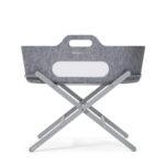 Snuz Καλαθούνα SnuzBaskit Light Grey &  Ξύλινη Βάση Dove