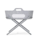 Snuz Καλαθούνα SnuzBaskit Light Grey & Ξύλινη Βάση Dove