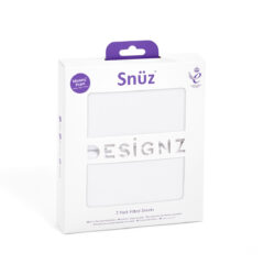 SNUZ ΣΕΤ ΣΕΝΤΟΝΙΑ 2 ΤΕΜΑΧΙΩΝ ΓΙΑ ΚΑΛΑΘΟΥΝΑ SNUZBASKIT 37.5 x 75 cm WHITE - Image 2