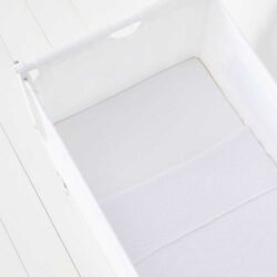 Snuz Σετ Σεντόνια 2 Τμχ Για Λίκνου 44 x 80 cm White - Image 3
