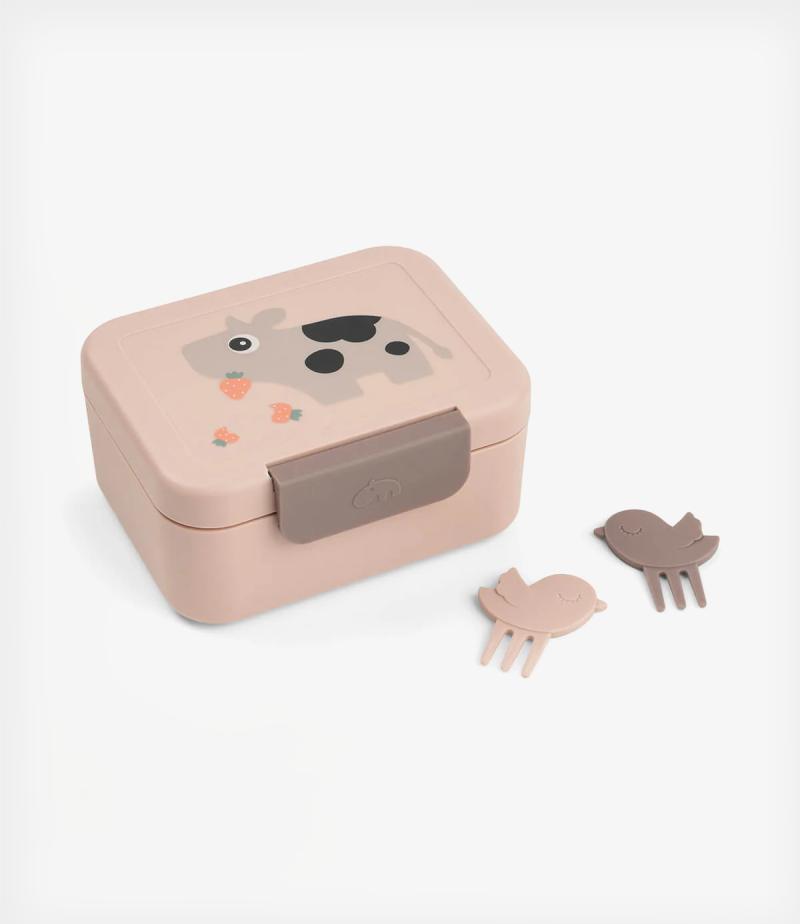 5712643063902 Done By Deer Δοχείο Φαγητού με Διαχωριστικό Tiny farm Powder - Image 1