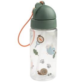 Done By Deer Παγούρι με Καλαμάκι Tiny trails Green 350 ml