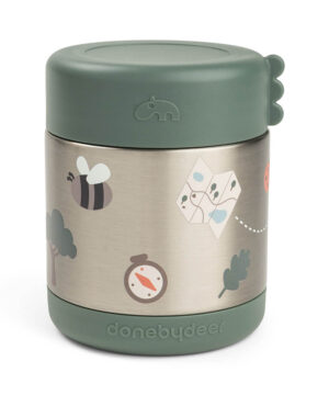Done By Deer Ισοθερμικό Δοχείο Φαγητού Tiny Trails Green 300ml