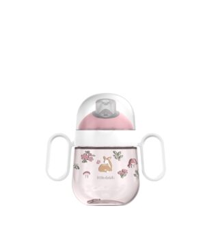 Little Dutch Εκπαιδευτικό ποτηράκι με χειρολαβές Mio 200 ml Fairy Garden