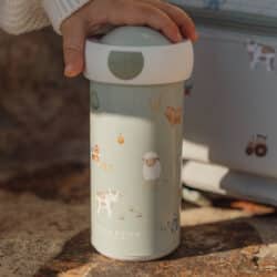 Little Dutch Στεγανό ποτήρι με καπάκι 300ml Little Farm - Image 3