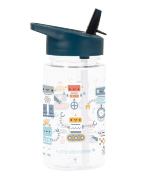 A little lovely company Παιδικό Παγούρι από Tritan 450ml-Robots