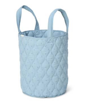 Little Dutch Καλάθι αποθήκευσης μεγάλο Pure Denim Blue