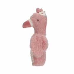 Little Dutch Υφασμάτινη κουδουνίστρα Flamingo - Image 2