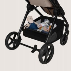 Lionelo Greet Καρότσι Βρεφικό 3 σε 1 έως 22kg Black Onyx - Image 10