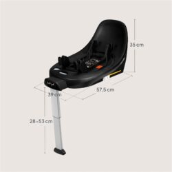 Lionelo Moxie i-size Bάση isofix Περιστρεφόμενη 360° EasyTurn - Image 7