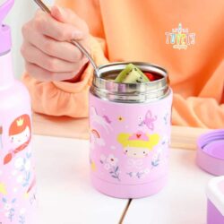A little lovely company Θερμός φαγητού από ανοξείδωτο ατσάλι 300ml - Princesses - Image 4
