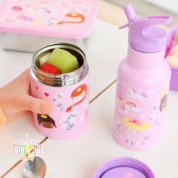 A little lovely company Θερμός φαγητού από ανοξείδωτο ατσάλι 300ml - Princesses - Image 2
