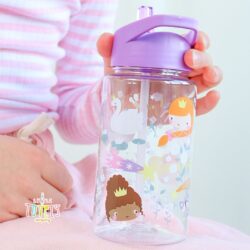 A little lovely company Παιδικό Παγούρι από Tritan 450ml - Princesses - Image 3