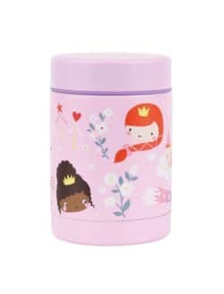 A little lovely company Θερμός φαγητού από ανοξείδωτο ατσάλι 300ml - Princesses
