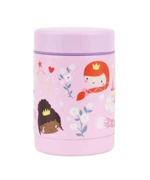 A little lovely company Θερμός φαγητού από ανοξείδωτο ατσάλι 300ml - Princesses