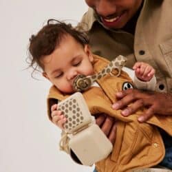 Bibs Σέτ Δώρου Soothe & Go Polka - Dark Oak & Vanilla - Image 2