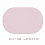 Ingvart Μεγάλο σεντόνι με λάστιχο μονόχρωμο Smart Bed / Nika Μονόχρωμο Ροζ