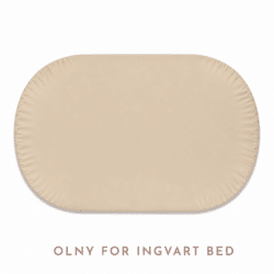 Ingvart Μεγάλο σεντόνι με λάστιχο μονόχρωμο Smart Bed / Nika Μονόχρωμο Μπεζ