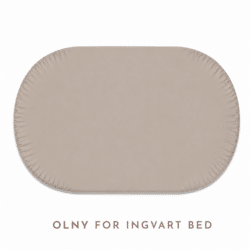 Ingvart Μεγάλο σεντόνι με λάστιχο μονόχρωμο Smart Bed / Nika Μονόχρωμο caramel