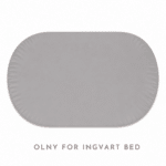 Ingvart Μεγάλο σεντόνι με λάστιχο μονόχρωμο Smart Bed / Nika Μονόχρωμο Γκρι