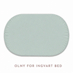 Ingvart Μεγάλο σεντόνι με λάστιχο μονόχρωμο Smart Bed / Nika Μονόχρωμο Μεντα