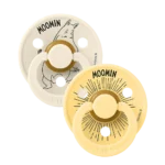 Bibs Πιπίλες Moomin 2Pack - Moomintroll Ivory & Pale Butter No3