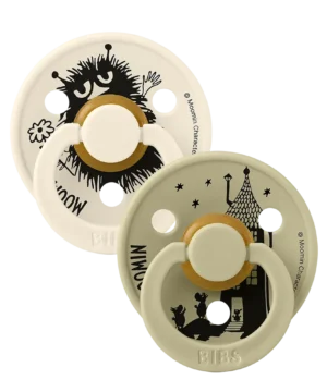 Bibs Πιπίλες Moomin 2Pack -Stinky Ivory & Khaki No2