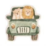 Little Dutch Χαλί δωματίου Safari Jeep 108x110