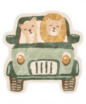 Little Dutch Χαλί δωματίου Safari Jeep 108x110