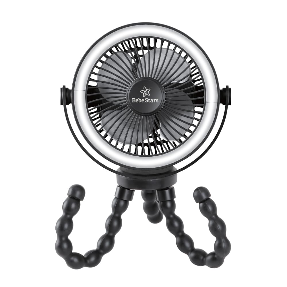 foritos-anemistiras-epanafortizomenos-me-led-1303-0xrw Bebe Stars Φορητός Ανεμιστήρας Επαναφορτιζόμενος Με Led - Image 1