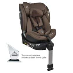 Bebe Stars Κάθισμα Αυτοκινήτο Air Touch I-Size 360° 40-150cm Coffee