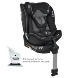Bebe Stars Κάθισμα Αυτοκινήτο Air Touch I-Size 360° 40-150cm Black