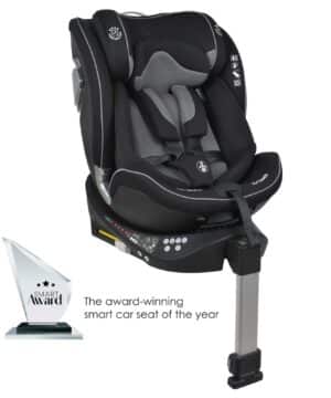 Bebe Stars Κάθισμα Αυτοκινήτο Air Touch I-Size 360° 40-150cm Black