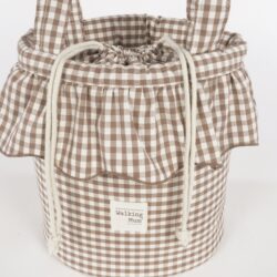 Walking Mum Οργανωτής Καροτσιού Bucket Praline Vichy Moka - Image 4