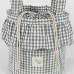 Walking Mum Οργανωτής Καροτσιού Bucket Praline Vichy Matcha - Image 4