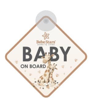 Bebe Stars Σήμα Baby On Board Με Βεντούζα