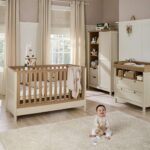 Mamas & Papas Σετ Κρεβάτι Σιφονιέρα Harwell Cashmere