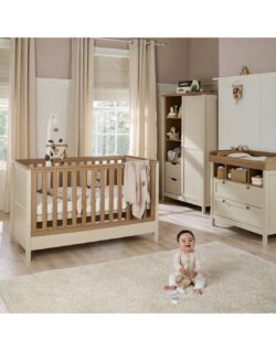 Mamas & Papas Σετ Κρεβάτι Σιφονιέρα Harwell Cashmere
