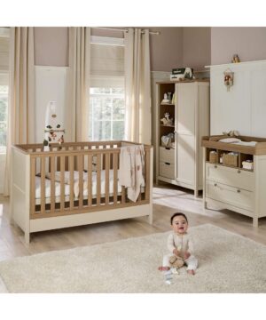 Mamas & Papas Σετ Κρεβάτι Σιφονιέρα Harwell Cashmere