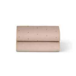 Snuz Σετ Σεντόνια 2 Τμχ Για Λίκνο 44x80 cm Mocha Cross