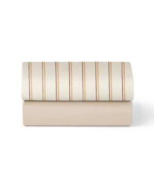 Snuz Σετ Σεντόνια 2 Τμχ Για Λίκνο 44x80 cm Blush Stripe