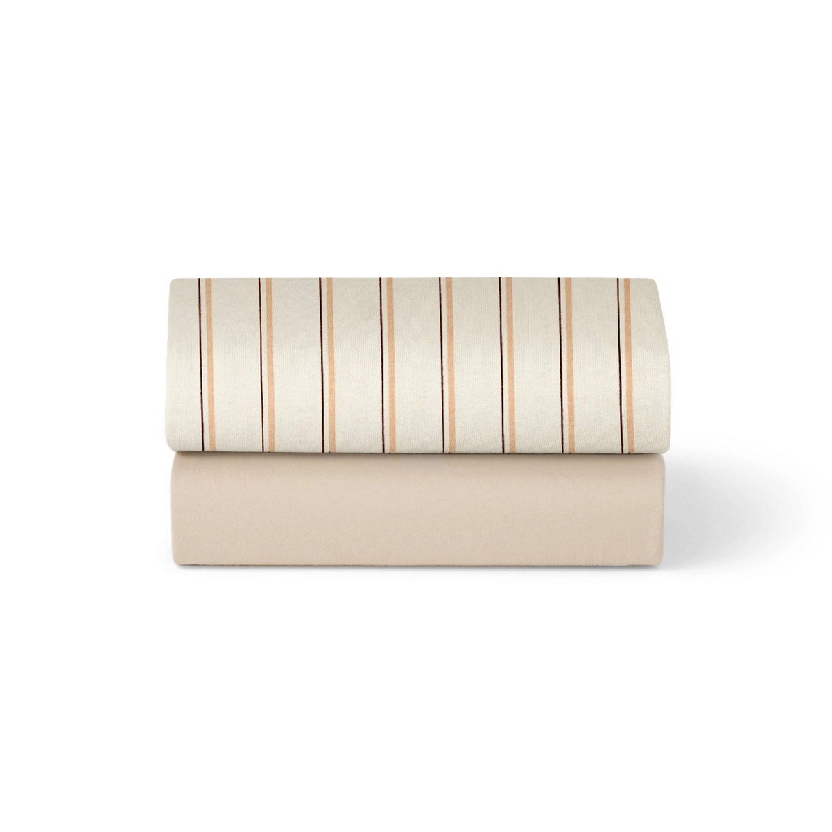 BD028BE Snuz Σετ Σεντόνια 2 Τμχ Για Λίκνο 44x80 cm Blush Stripe - Image 1