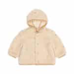 Little Dutch Ζακέτα Teddy Sand Sand Paws 4-6 Μηνών