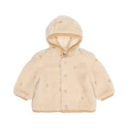 Little Dutch Ζακέτα Teddy Sand Sand Paws 4-6 Μηνών