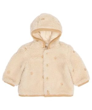 Little Dutch Ζακέτα Teddy Sand Sand Paws 4-6 Μηνών