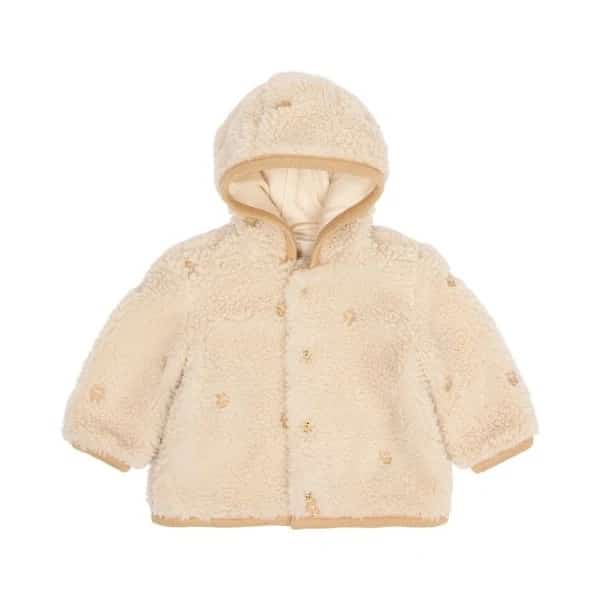 Little Dutch Ζακέτα Teddy Sand Sand Paws 4-6 Μηνών - Image 1