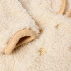 Little Dutch Ζακέτα Teddy Sand Sand Paws 4-6 Μηνών - Image 3