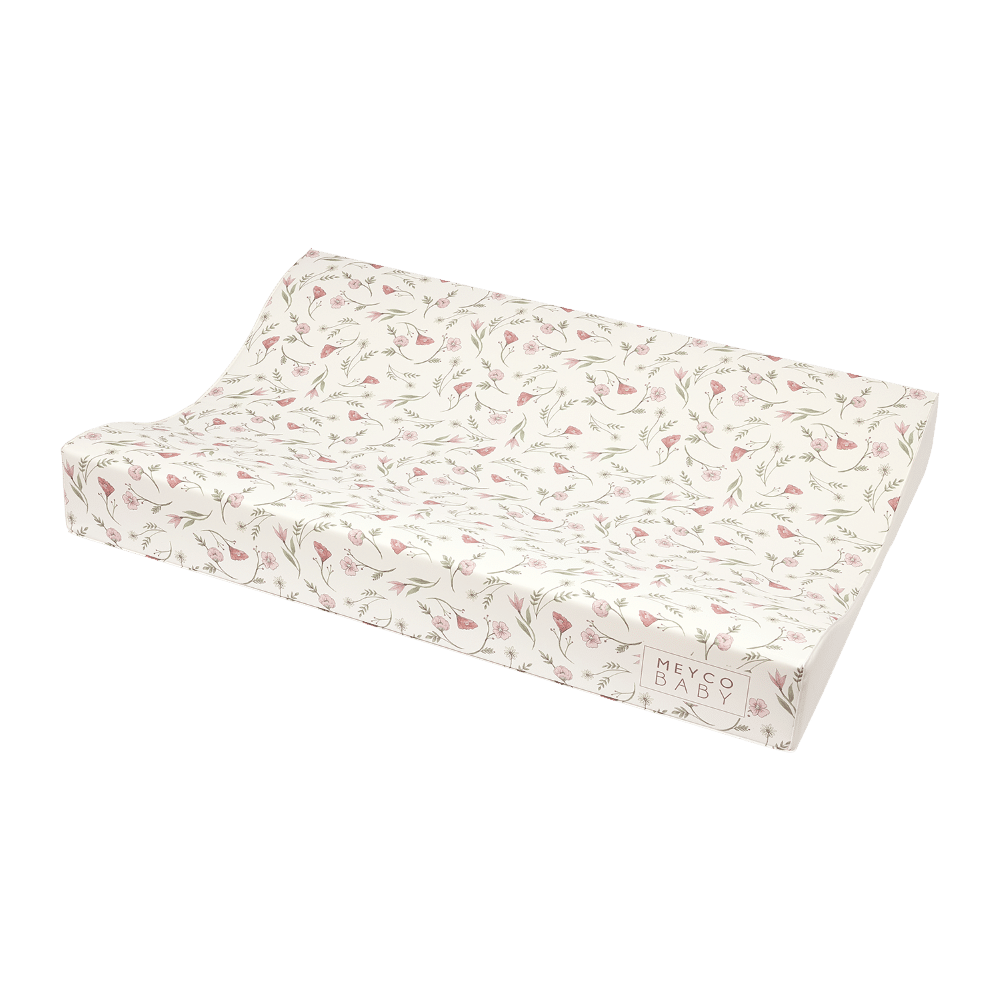 EGMONT1 (1) Meyco 100% Βαμβακερό Κάλυμμα Αλλαξιέρας Flower Multicolour - Image 1