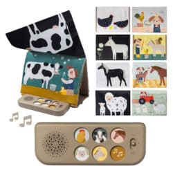 Taf Toys Βιβλίο Δραστηριοτήτων Musical Tummy Time Farm